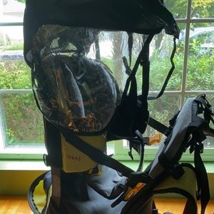 Hiking kid-carrier backpack